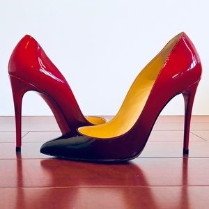 Christian Louboutin Pigalle Follies Patent Degrade